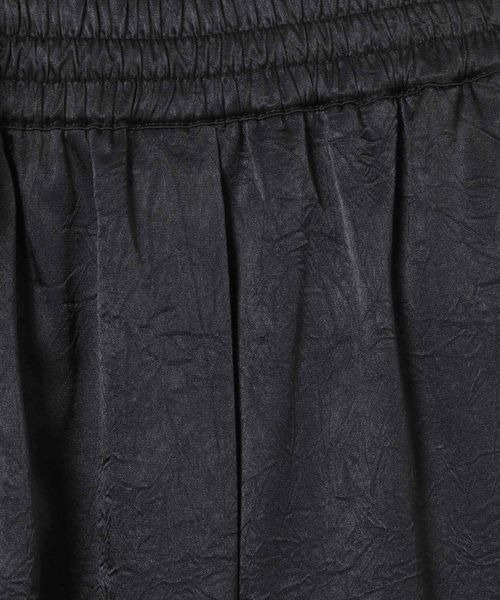 JEANASIS（ジーナシス）の「アソートサテンイージーパンツ/634891（その他パンツ・レディース・ブラウン/オフホワイト/ブラウン系その他/ブラック・FREE）」の12枚目の写真