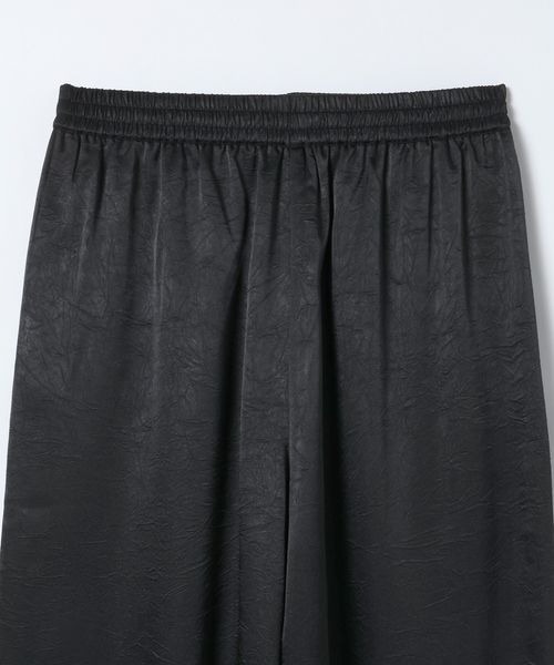 JEANASIS（ジーナシス）の「アソートサテンイージーパンツ/634891（その他パンツ・レディース・ブラウン/オフホワイト/ブラウン系その他/ブラック・FREE）」の11枚目の写真