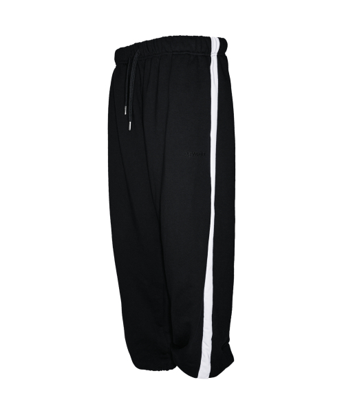 222(イトゥドゥル)の「PANTS 017 (BLACK)(スウェットパンツ・レディース・ブラック・FREE)」の1枚目の写真