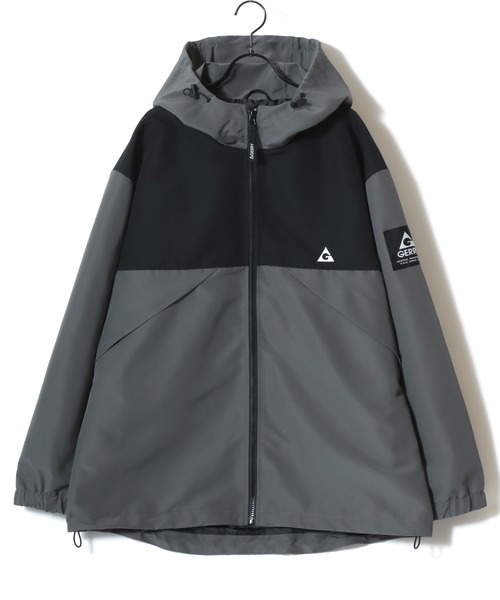 GERRY(ジェリー)の「GERRY/ジェリー Mountain Parka/ロゴ ワンポイント刺繍 マウンテンパーカー/アウトドアパーカー フーディー/レディース メンズ(マウンテンパーカー・メンズ・チャコールグレー/ブラック/グレイッシュベージュ・M/L/LL)」の12枚目の写真