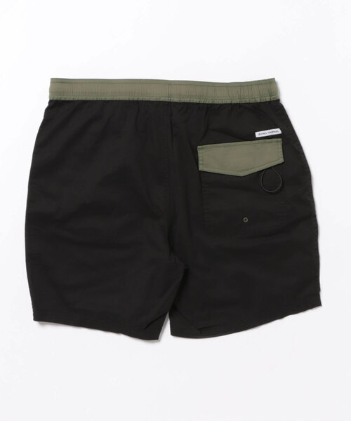 BANKS(バンクス)の「BOARD SHORTS/BANKS/バンクスバイカラー サーフショーツ / ボードショーツ 水陸両用 / サーフパンツ 海パン(水着・メンズ・ブラック/レッド・MEDIUM/SMALL/LARGE)」の3枚目の写真