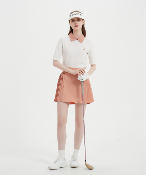 E.PARCA（イパルカ）の「サンキスド5部ポロトップ（ポロシャツ・レディース・その他・SMALL/MEDIUM/LARGE）」の4枚目の写真