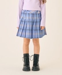 minimal | T/Rチェックプリーツキュロット(スカート)