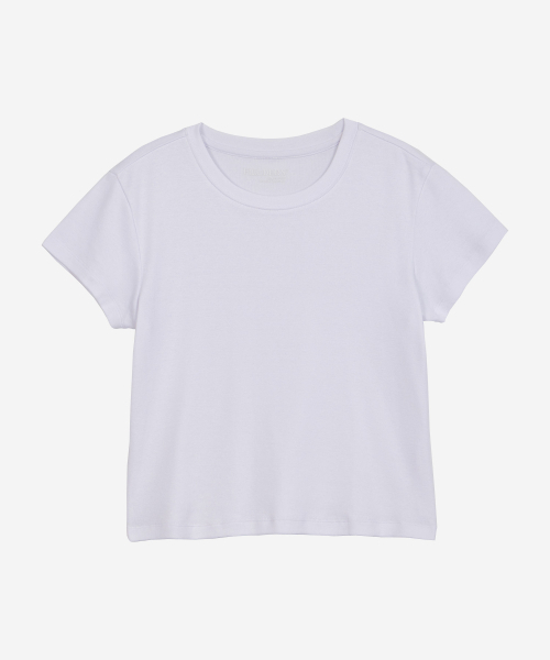 FIELDERS（フィールダーズ）の「BASIC CROPPED T-SHIRT WHITE（Tシャツ/カットソー・レディース・その他・SMALL/MEDIUM）」の3枚目の写真