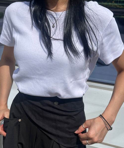 FIELDERS（フィールダーズ）の「BASIC CROPPED T-SHIRT WHITE（Tシャツ/カットソー・レディース・その他・SMALL/MEDIUM）」の15枚目の写真