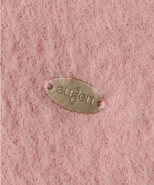 EUGGEN(ユジェン)の「ソフトラウンドハーフニット_ダストピンク(ニット/セーター・レディース・その他・SMALL/MEDIUM)」の7枚目の写真
