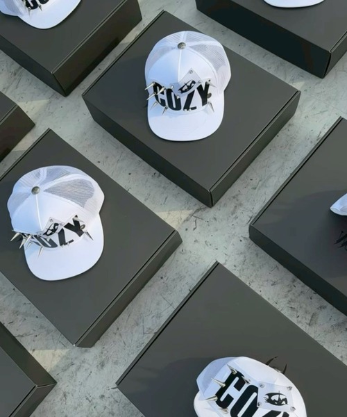 新品正規品★Cozy worldwideブラック刺繍ロゴキャップ 新品正規品☆Cozy worldwideブラック刺繍ロゴキャップ 新品正規品