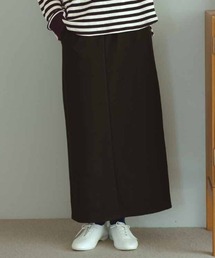 リブ イン コンフォート 外でも家でも極上のあたたかさ! リラックス裏ボアカットソーロングスカート