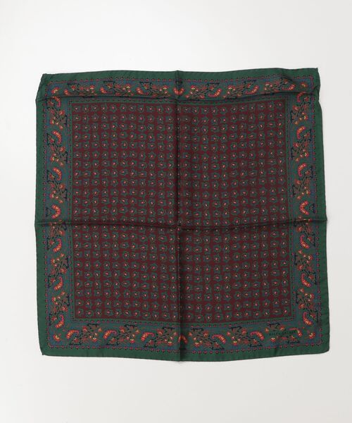 POLO RALPH LAUREN（ポロ ラルフ ローレン）の「シルク フーラード バンダナ（バンダナ/スカーフ・メンズ・レッド系1・ONE）」の2枚目の写真