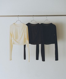 Velor Twist Tops