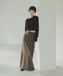 lit（リット）の「Velor Twist Tops（Tシャツ/カットソー）」