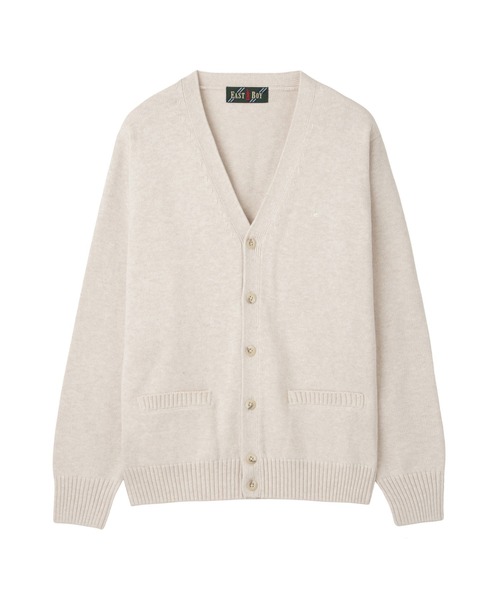 EASTBOY(イーストボーイ)の「カーディガン カラー 綿 7G ニット 女子 制服 学生服 中学生 高校生 スクール 中学生 高校生(カーディガン/ボレロ・キッズ・グレー/ネイビー系/キャメル/オートミール/エンジ・9号/11号/13号)」の6枚目の写真