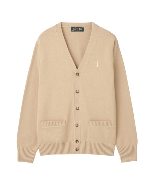 EASTBOY(イーストボーイ)の「カーディガン カラー 綿 7G ニット 女子 制服 学生服 中学生 高校生 スクール 中学生 高校生(カーディガン/ボレロ・キッズ・グレー/ネイビー系/キャメル/オートミール/エンジ・9号/11号/13号)」の7枚目の写真