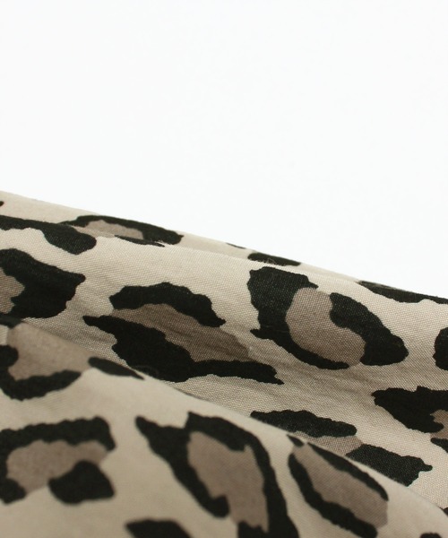 RNA（アールエヌエー）の「G1103 レオパードZIPギャザーミニ（スカート・レディース・アイボリー/ベージュ・MEDIUM）」の20枚目の写真