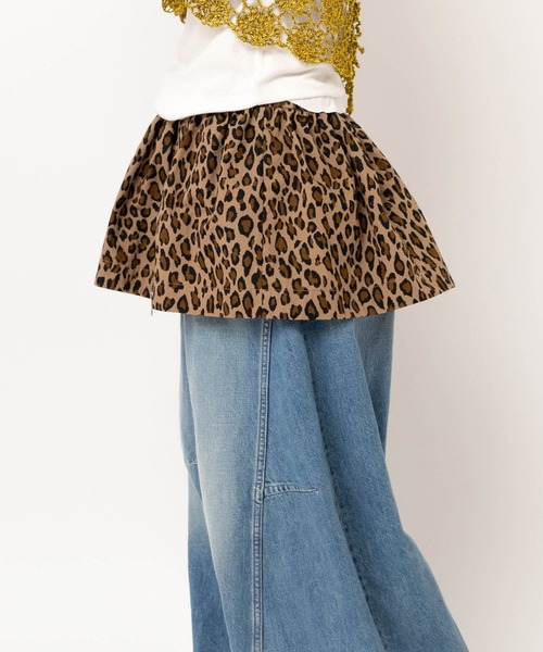 RNA（アールエヌエー）の「G1103 レオパードZIPギャザーミニ（スカート・レディース・アイボリー/ベージュ・MEDIUM）」の18枚目の写真