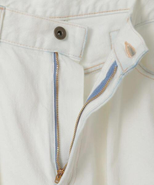 CURRENTAGE（カレンテージ）の「Denim Barrel Pants（デニムパンツ・レディース・インディゴブルー/ホワイト・2/1）」の10枚目の写真