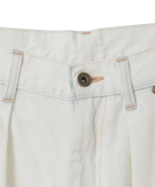 CURRENTAGE（カレンテージ）の「Denim Barrel Pants（デニムパンツ・レディース・インディゴブルー/ホワイト・2/1）」の14枚目の写真