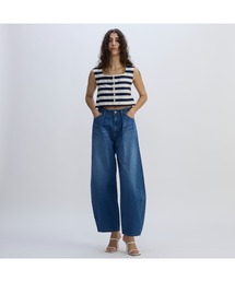 CURRENTAGE（カレンテージ）の「Denim Barrel Pants（デニムパンツ）」