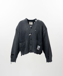 MIHARA YASUHIRO/ミハラヤスヒロ】SUNFADED KNIT CARDIGAN/ニット