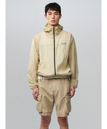 KIJUN MEN（キジュンメンズ）の「Sheer Windbreaker Beige（ナイロンジャケット）」