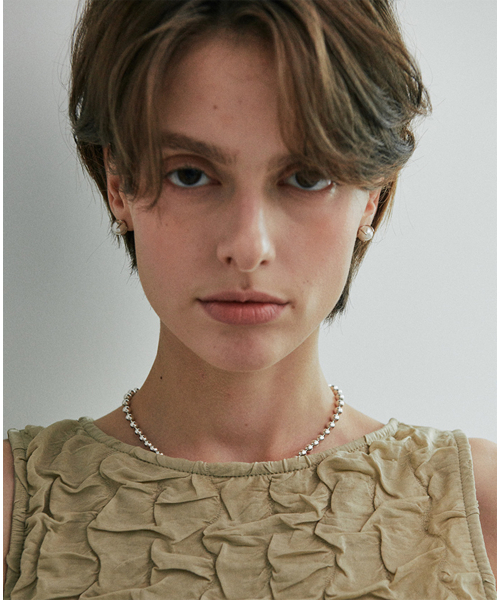 VERTE（ベフト）の「[925 silver] Deux.silver.225 / ecrin pearl earring (8mm)（ピアス（両耳用）・レディース・その他・FREE）」の4枚目の写真