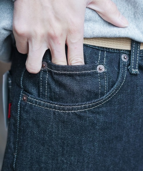 EDWIN(エドウィン)の「【EDWIN/エドウィン 403】【誇りの日本製・13.75oz】403 スタンダードストレート ブラック 原点回帰のRING糸(デニムパンツ・メンズ・ブラック・33inch/32inch/31inch/30inch/29inch/28inch/36inch/35inch/34inch)」の16枚目の写真
