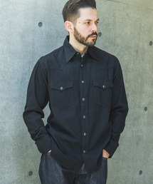 MR.OLIVE（ミスターオリーブ）の「RINSE WASH 6oz SUPER LIGHT DENIM / WESTERN SHIRTS /M261106（シャツ/ブラウス）」