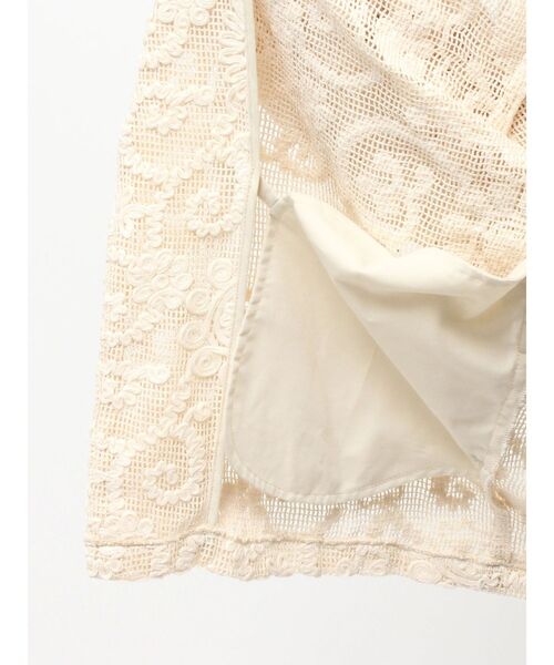 Ungrid（アングリッド）の「レーステーラードジャケット（テーラードジャケット・レディース・ブラック/アイボリー・FREE）」の10枚目の写真