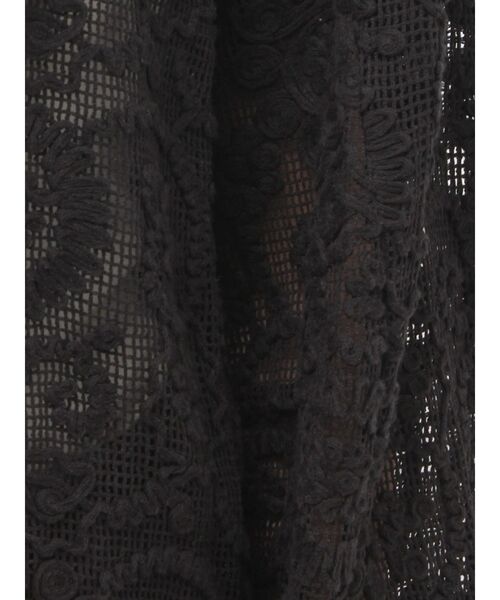 Ungrid（アングリッド）の「レーステーラードジャケット（テーラードジャケット・レディース・ブラック/アイボリー・FREE）」の14枚目の写真