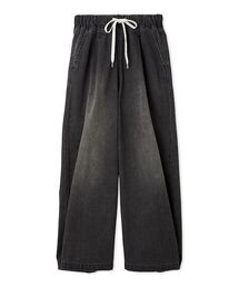 LILY BROWN | 【WEB限定00サイズ】ワイドレッグイージーデニムパンツ(デニムパンツ)