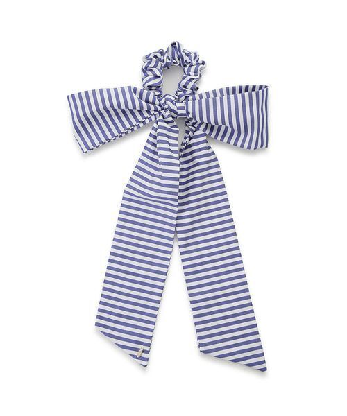 FURFUR（ファーファー）の「リボンシュシュ（その他ヘアアクセサリー・レディース・ブラック/ピンク/ストライプ/ドット・F）」の4枚目の写真