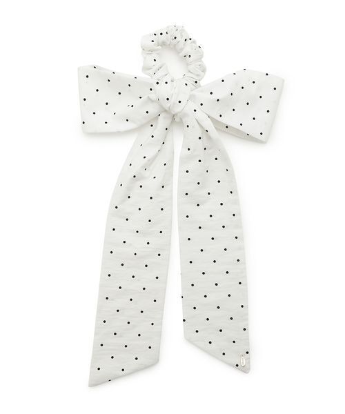 FURFUR（ファーファー）の「リボンシュシュ（その他ヘアアクセサリー・レディース・ブラック/ピンク/ストライプ/ドット・F）」の13枚目の写真