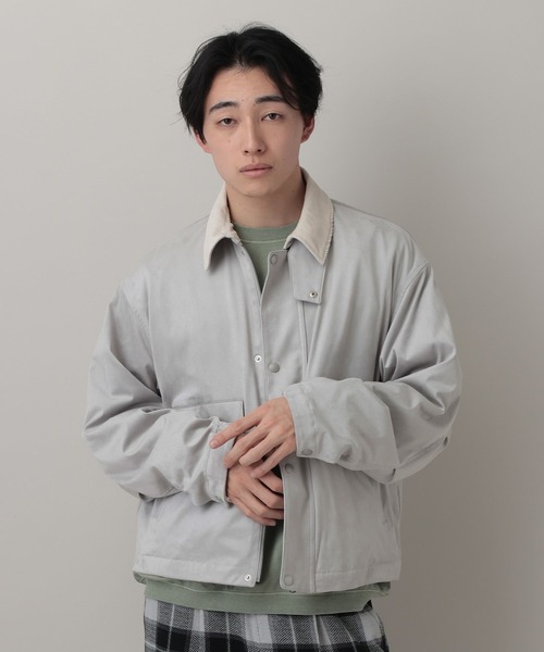 RAGEBLUE（レイジブルー）の「Vintage Hunting Jacket/ヴィンテージ加工ハンティングジャケット（ブルゾン・メンズ・グレー/ダークブラウン/ブラック/オリーブ・LARGE/MEDIUM）」の3枚目の写真