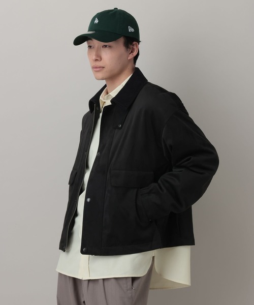 RAGEBLUE（レイジブルー）の「Vintage Hunting Jacket/ヴィンテージ加工ハンティングジャケット（ブルゾン・メンズ・グレー/ダークブラウン/ブラック/オリーブ・LARGE/MEDIUM）」の2枚目の写真