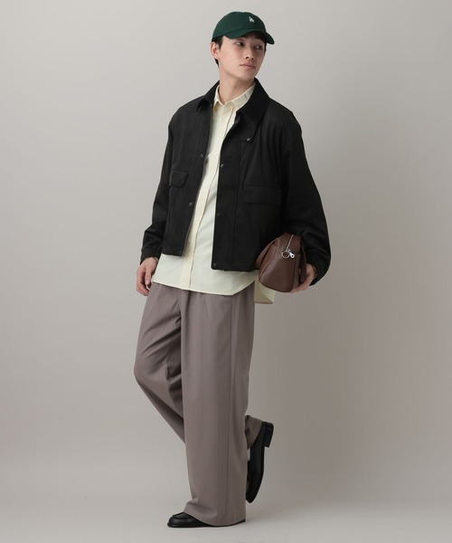 RAGEBLUE（レイジブルー）の「Vintage Hunting Jacket/ヴィンテージ加工ハンティングジャケット（ブルゾン・メンズ・グレー/ダークブラウン/ブラック/オリーブ・LARGE/MEDIUM）」の6枚目の写真