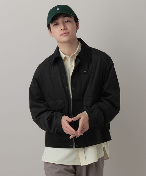 RAGEBLUE（レイジブルー）の「Vintage Hunting Jacket/ヴィンテージ加工ハンティングジャケット（ブルゾン・メンズ・グレー/ダークブラウン/ブラック/オリーブ・LARGE/MEDIUM）」の9枚目の写真