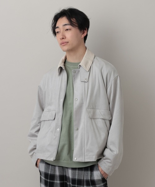 RAGEBLUE（レイジブルー）の「Vintage Hunting Jacket/ヴィンテージ加工ハンティングジャケット（ブルゾン・メンズ・グレー/ダークブラウン/ブラック/オリーブ・LARGE/MEDIUM）」の14枚目の写真