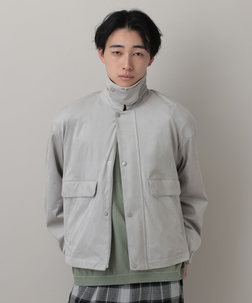 RAGEBLUE（レイジブルー）の「Vintage Hunting Jacket/ヴィンテージ加工ハンティングジャケット（ブルゾン・メンズ・グレー/ダークブラウン/ブラック/オリーブ・LARGE/MEDIUM）」の15枚目の写真