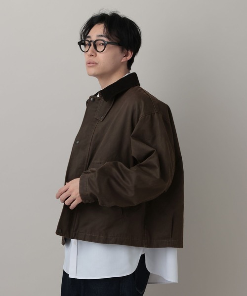 RAGEBLUE（レイジブルー）の「Vintage Hunting Jacket/ヴィンテージ加工ハンティングジャケット（ブルゾン・メンズ・グレー/ダークブラウン/ブラック/オリーブ・LARGE/MEDIUM）」の20枚目の写真