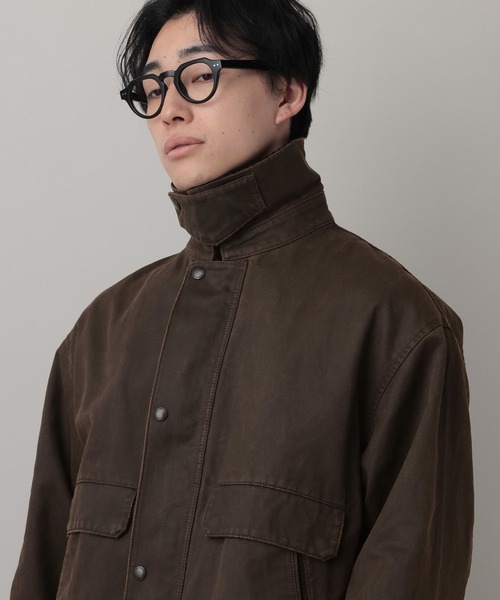 RAGEBLUE（レイジブルー）の「Vintage Hunting Jacket/ヴィンテージ加工ハンティングジャケット（ブルゾン・メンズ・グレー/ダークブラウン/ブラック/オリーブ・LARGE/MEDIUM）」の22枚目の写真