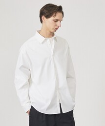 ABAHOUSE（アバハウス）の「ストレッチコットン レギュラーカラー リラックスシャツ   オーバーサイズ（シャツ/ブラウス）」