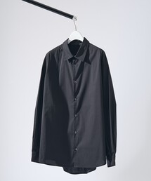 ABAHOUSE（アバハウス）の「ストレッチコットン レギュラーカラー リラックスシャツ   オーバーサイズ（シャツ/ブラウス）」