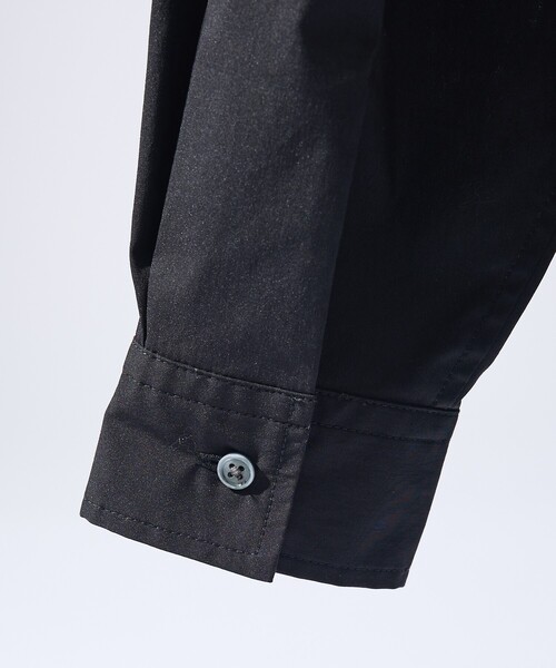 ABAHOUSE（アバハウス）の「ストレッチコットン レギュラーカラー リラックスシャツ / オーバーサイズ（シャツ/ブラウス・メンズ・ブラック/ブルー系その他/その他1/ホワイト/グレー系その他2・44/48/46）」の10枚目の写真