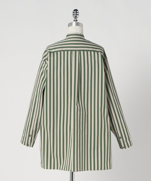 LOEFF(ロエフ)の「<LOEFF>ストライプ オーバーサイズ シャツ(シャツ/ブラウス・レディース・ネイビー/ケリーグリーン・0/1)」の20枚目の写真