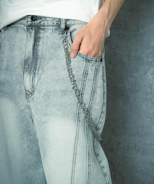 WEGO（ウィゴー）の「WEGO/マルチウェイロングウォレットチェーン（ウォレットチェーン・メンズ・その他3/その他2/その他1・FREE）」の6枚目の写真