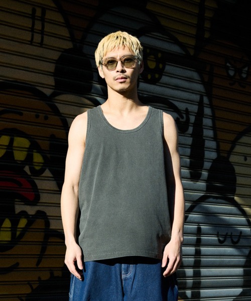 ムラサキスポーツ（ムラサキスポーツ）の「DEAR LAUREL/ディアローレル HIGH COOL TANK タンクトップ【接触冷感】DL26S-2301（タンクトップ・メンズ・チャコールグレー/ブラック/ホワイト・XL/L/M）」の3枚目の写真