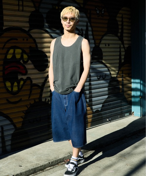 ムラサキスポーツ（ムラサキスポーツ）の「DEAR LAUREL/ディアローレル HIGH COOL TANK タンクトップ【接触冷感】DL26S-2301（タンクトップ・メンズ・チャコールグレー/ブラック/ホワイト・XL/L/M）」の10枚目の写真