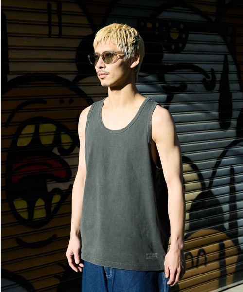 ムラサキスポーツ（ムラサキスポーツ）の「DEAR LAUREL/ディアローレル HIGH COOL TANK タンクトップ【接触冷感】DL26S-2301（タンクトップ・メンズ・チャコールグレー/ブラック/ホワイト・XL/L/M）」の12枚目の写真