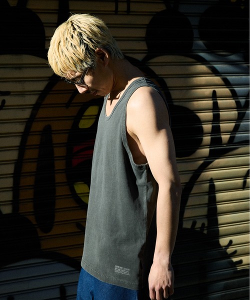 ムラサキスポーツ（ムラサキスポーツ）の「DEAR LAUREL/ディアローレル HIGH COOL TANK タンクトップ【接触冷感】DL26S-2301（タンクトップ・メンズ・チャコールグレー/ブラック/ホワイト・XL/L/M）」の15枚目の写真