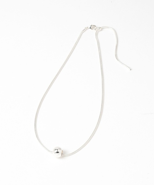 HARE（ハレ）の「2Pボールタレンネックレス(HARE)（ネックレス・レディース・シルバー・FREE）」の7枚目の写真